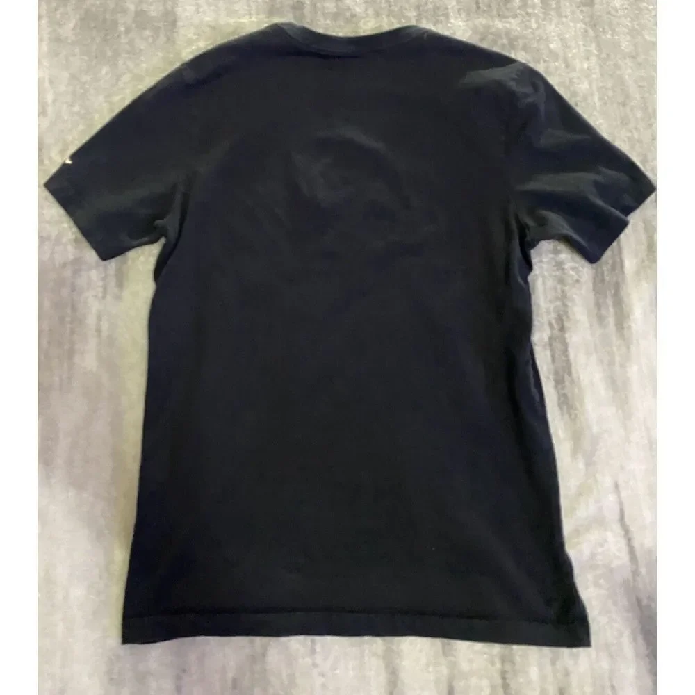 JORDAN Holiday Plaid Black T-Shirt Nike Sz Small DV1433-010 - Picture 6 of 7